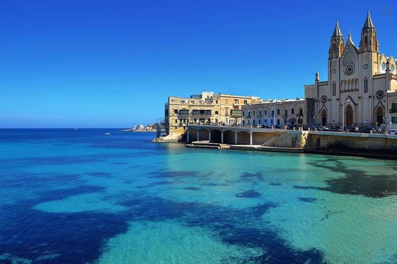 Modern 1Br Maisonette Steps From The Promenade Sliema Extérieur photo